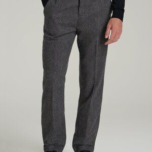 Pilgram Surf + Supply Donegal Wool Trouser in Charcoal